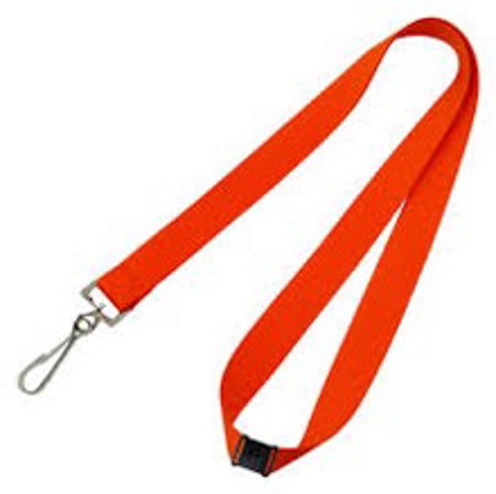 Hálsband f. kortahaldara Rautt