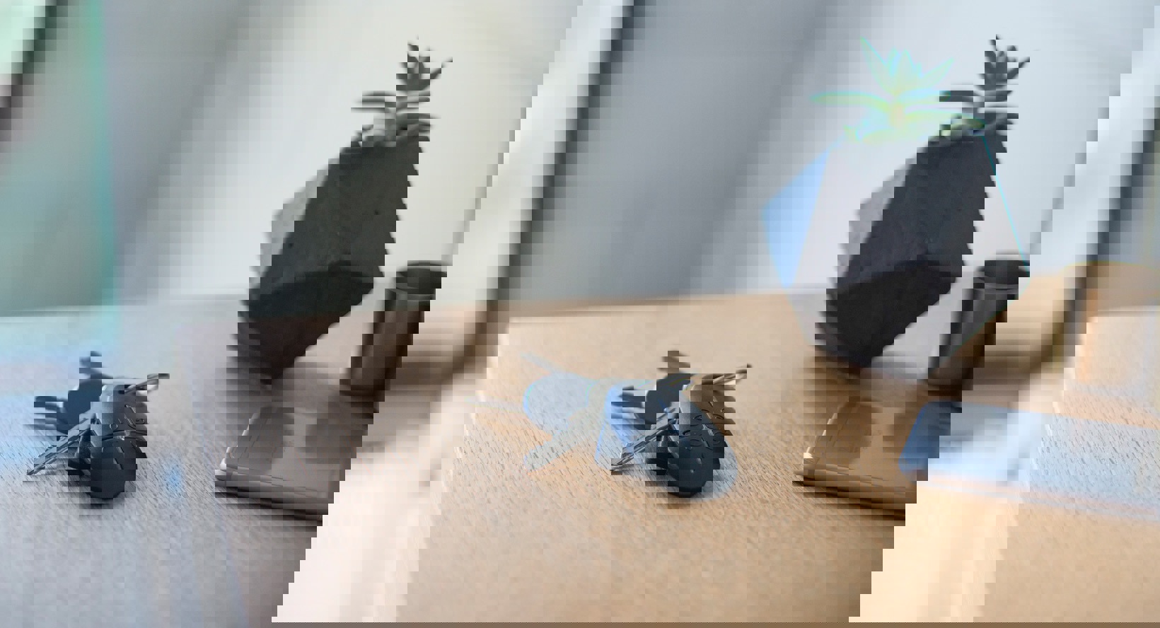 AJAX fjarstýring - Svört