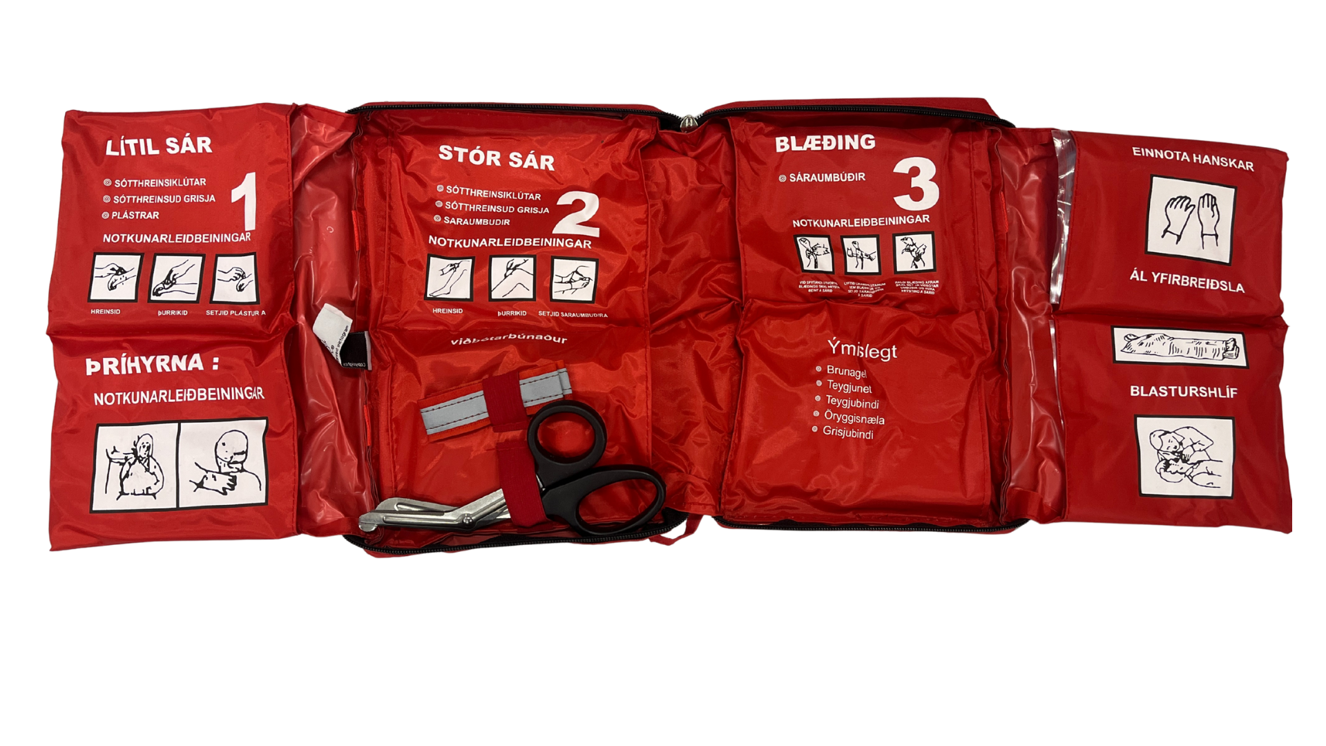 Skyndihjálparpúði