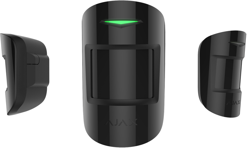 AJAX hreyfiskynjari með gæludýravirkni - Svartur