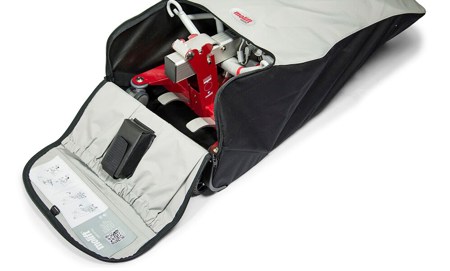 Möguleiki að fá ferðapoka til að auðvelda flutning á lyftaranum