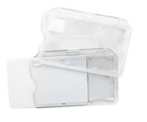 Kortahalda - Frosted áferð Lokuð í endann - Lárétt án festingar