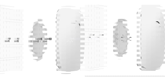 AJAX reyk-, hita- og kolsýringsskynjari - Hvítur