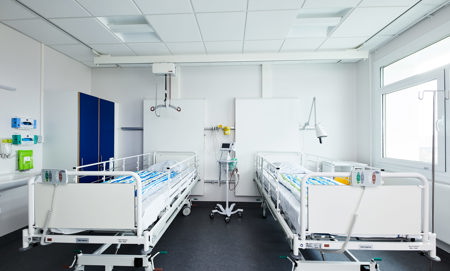 H-Kerfi felld inn í kerfisloft fyrir heilbrigðisstofnun