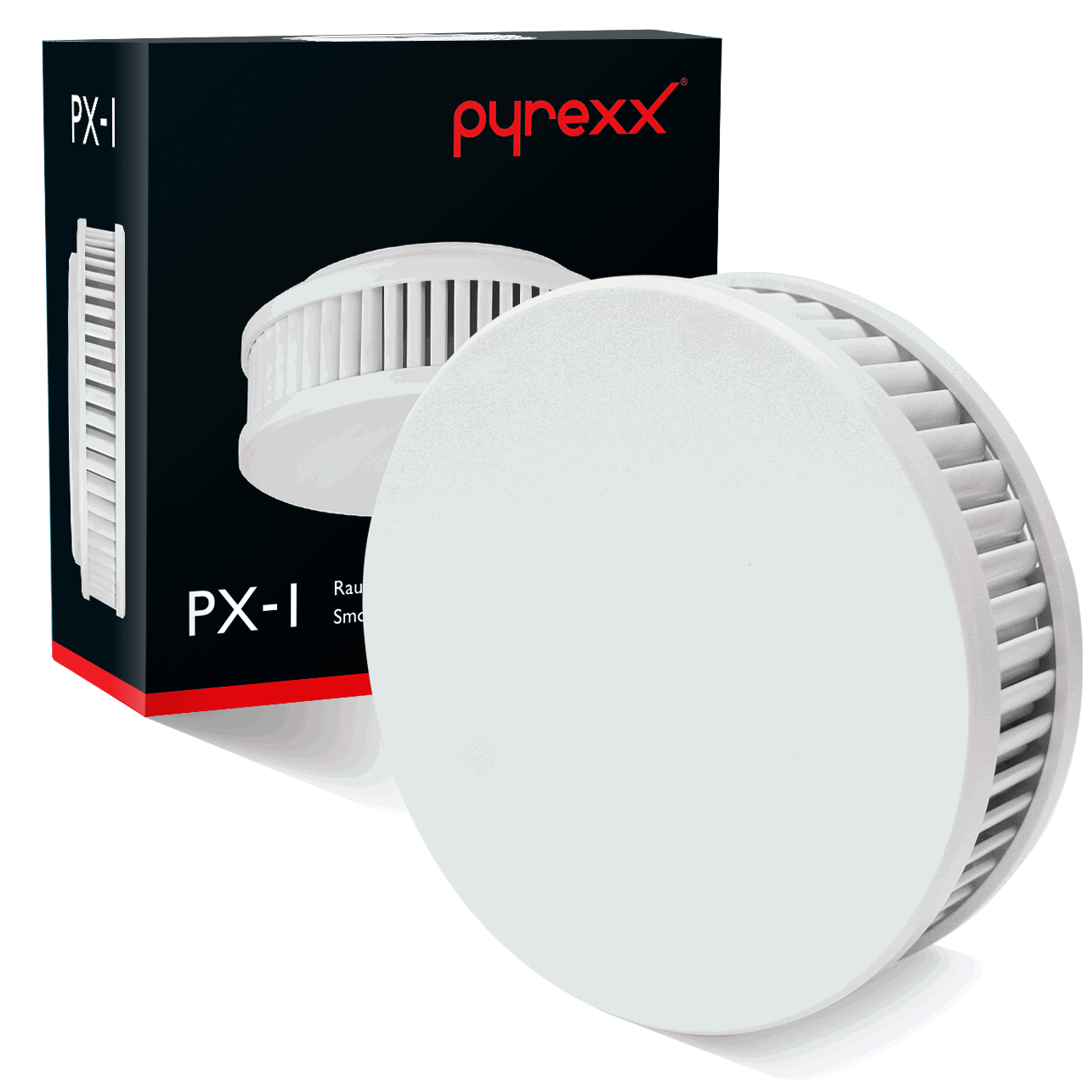 Reykskynjari - hvítur - stakur - 12 ára rafhlöðuending