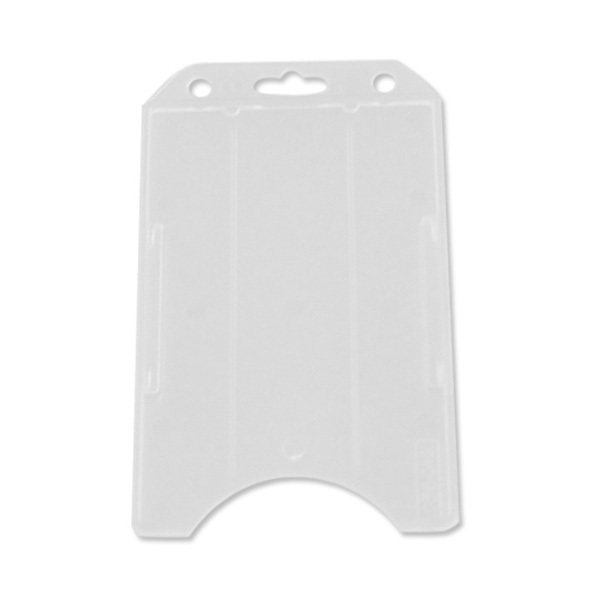 Kortahalda - Glær Lóðrétt án festinga