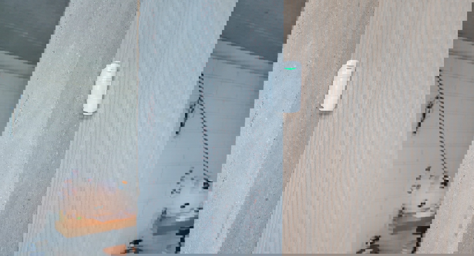 AJAX hreyfiskynjari Dual Tech - Hvítur