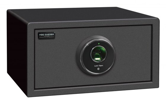 Verðmætaskápur MBG 23 m. fingrafaralesara