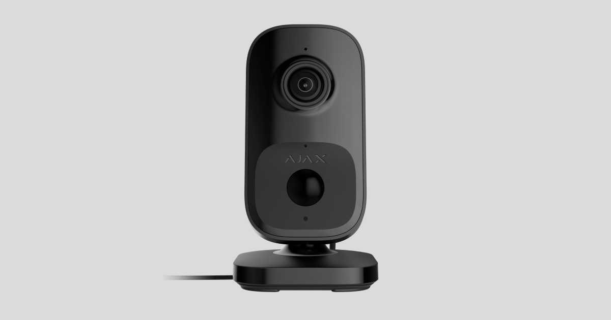 AJAX eftirlitsmyndavél - Innandyra - Svört