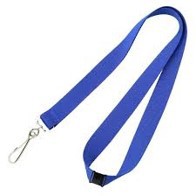 Hálsband f. kortahaldara Blátt