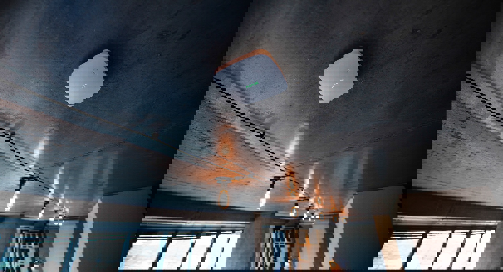 AJAX reyk-, hita- og kolsýringsskynjari - Hvítur