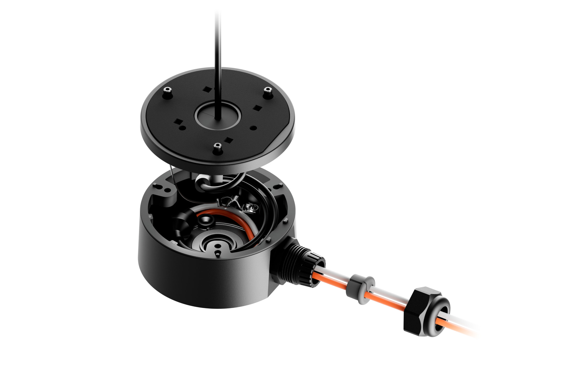 AJAX tengibox fyrir AJ myndavélar - Svart