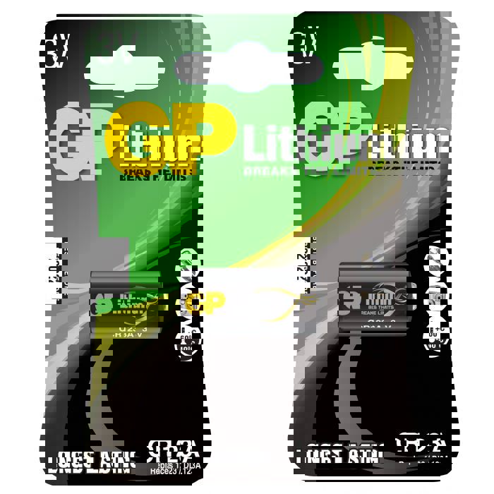 Lithium rafhlaða - CR123A