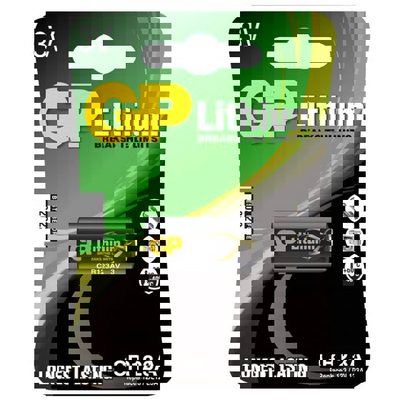 Lithium rafhlaða - CR123A