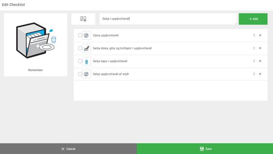 CARY Base - Minnisdagatal