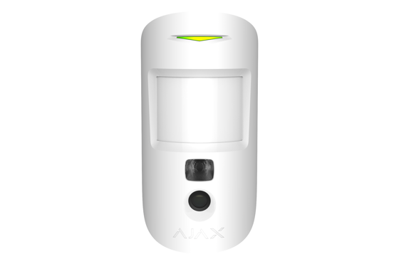 AJAX hreyfiskynjari með myndavél - Hvítur