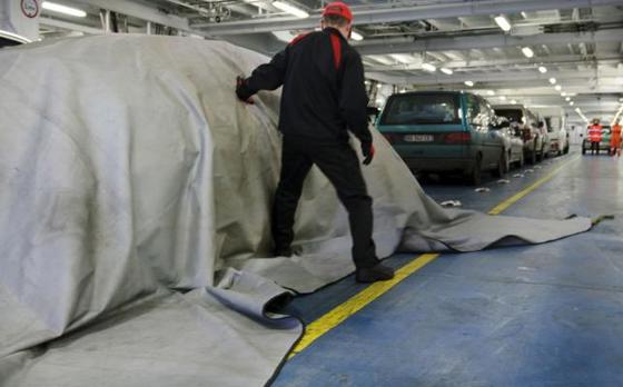 Eldvarnarteppi fyrir bíla