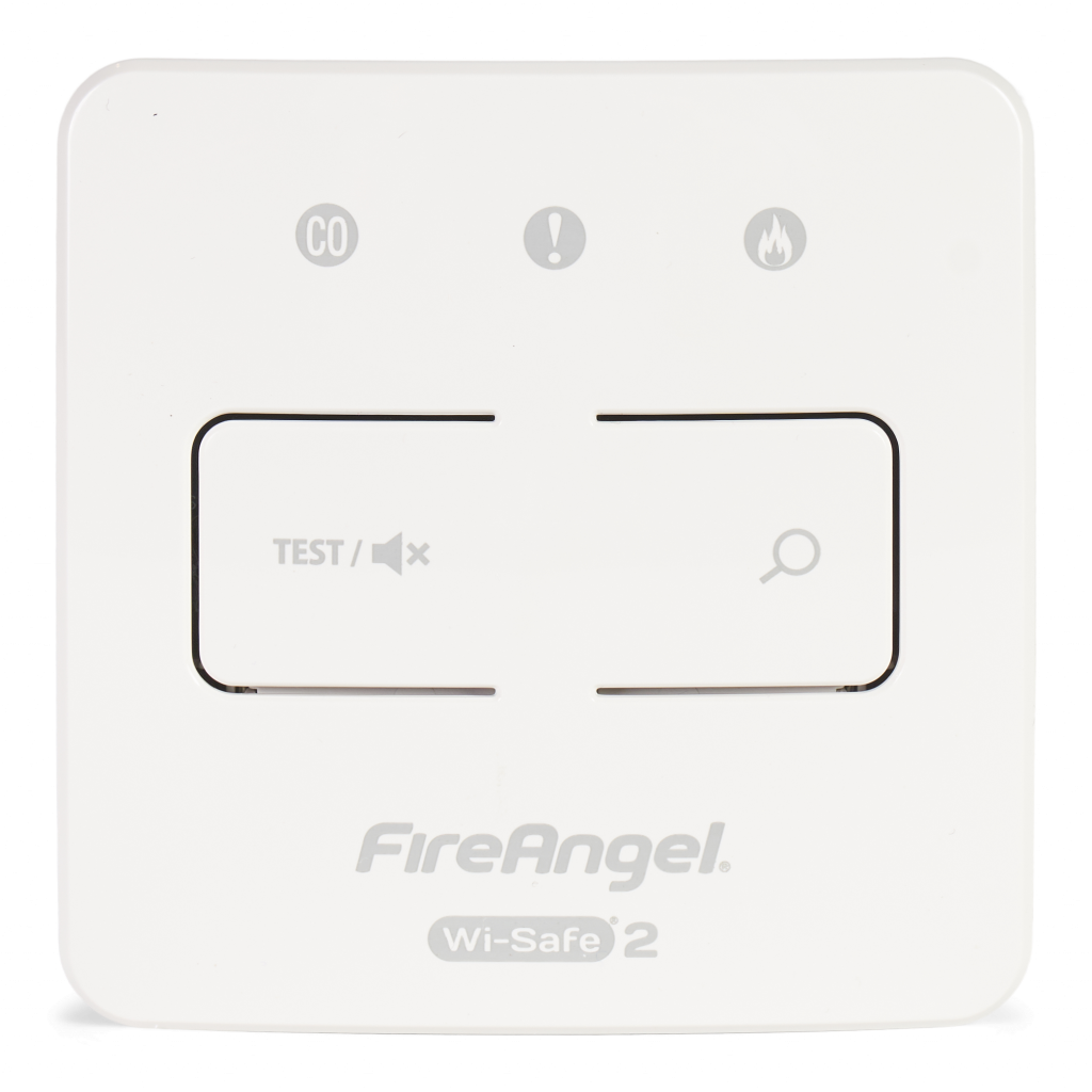 Stjórnhnappur fyrir samtengjanlega reykskynjara