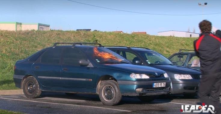 Eldvarnarteppi fyrir bíla