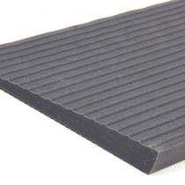 Þröskuldarrampur Gúmmí 6x60x900mm