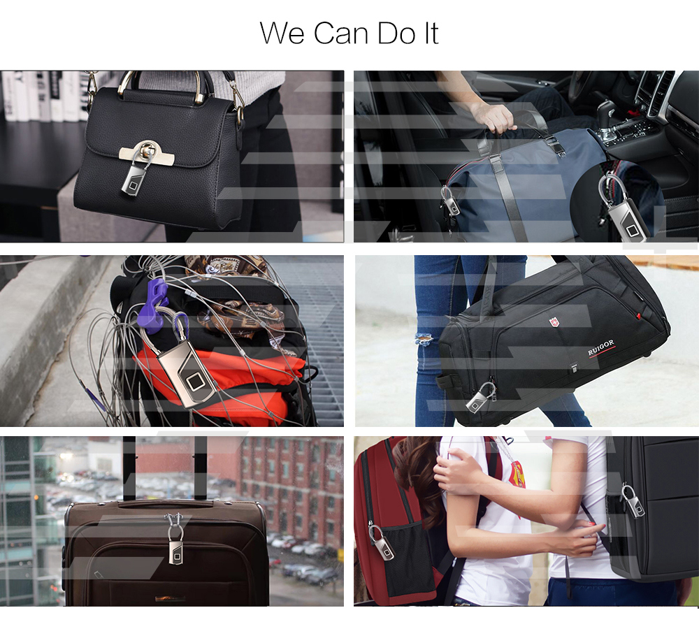 Öryggislás með fingrafaraskanna