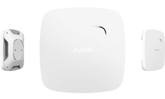 AJAX reyk-, hita- og kolsýringsskynjari - Hvítur