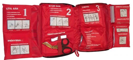 Skyndihjálparpúði