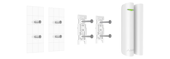AJAX hurðarofi með högg- og hallavörn
