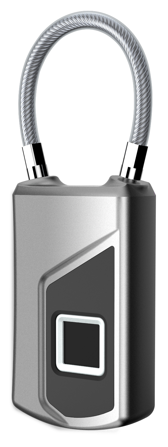 Öryggislás með fingrafaraskanna