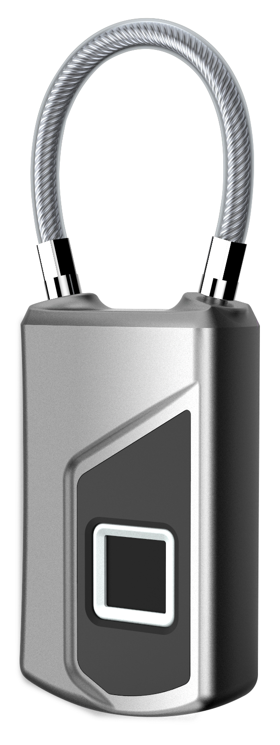 Öryggislás með fingrafaraskanna